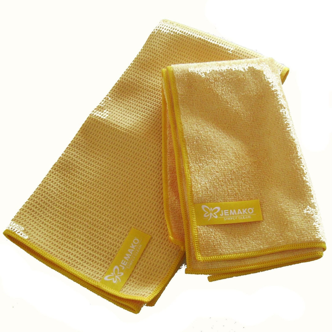 Jemako 2er Set GELB - Profituch (40x45 cm) + Trockentuch (45 x 60 cm)