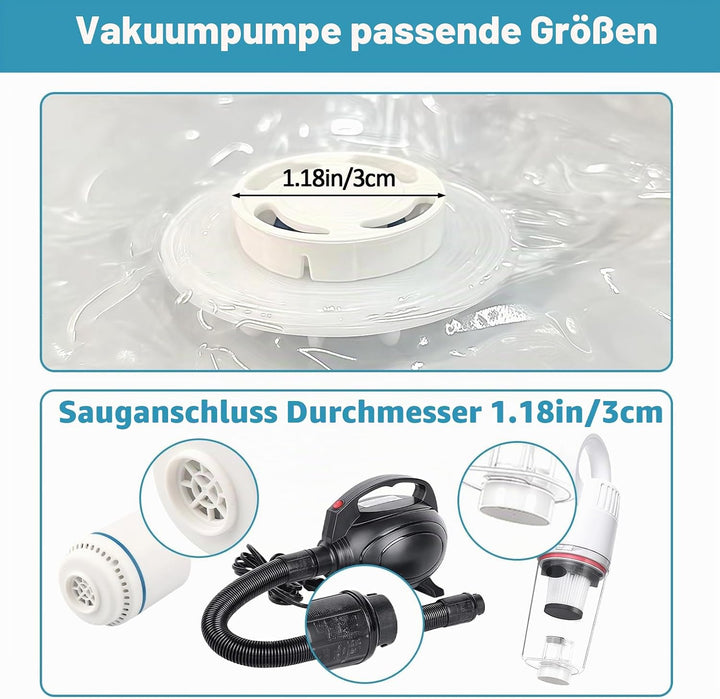 Extra grosse Vakuum-Aufbewahrungsbeutel, wasserdicht, verschliessbar, Vakuumversiegelung, Matratzent