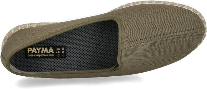 PAYMA - Herren Espadrilles Sommerpantoffeln aus Canvas. Sommerschuhe Segeltuch. Freizeitschuhe. Bras