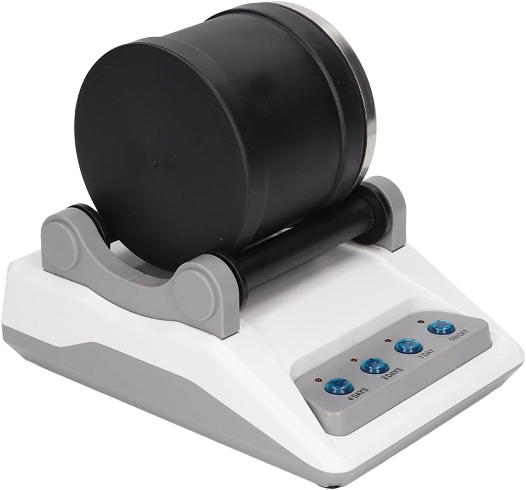 DIY Rock Tumbler Set Elektrisches, Poliermaschine Glasiermaschine Spielzeug mit Groben Edelsteinen P
