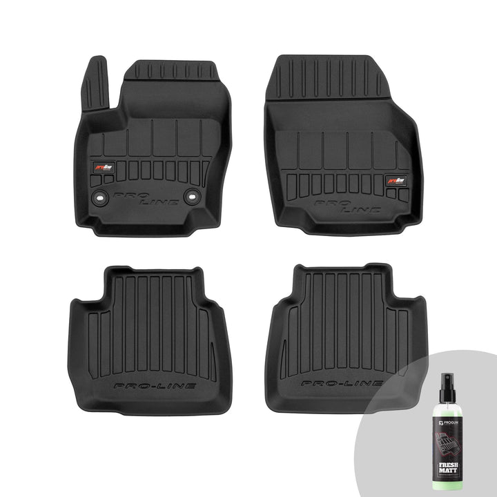 FROGUM ProLine 3D Gummimatten Exklusiven Auto Fussmatten Autofussmatten für Ford Mondeo IV 2007-2014