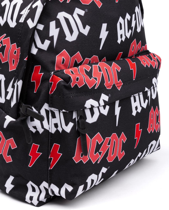 AC/DC Rucksack Erwachsene Teens Music Band Blitz Rucksack 16" Einheitsgrösse