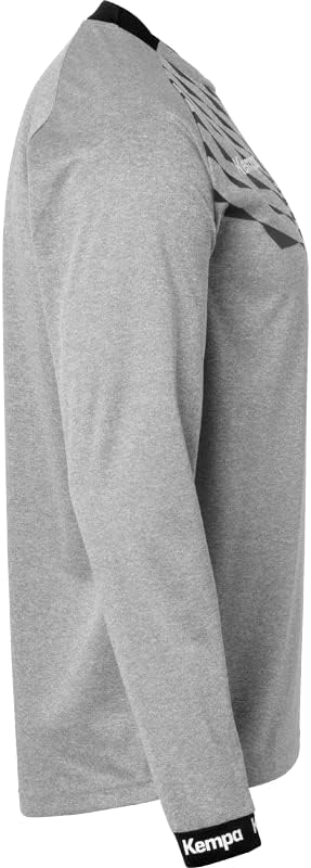 Kempa Men's Boys' Long-Sleeved Sports Jumper S Dark Grau Melange/Anthra, S Dark Grau Melange/Anthra
