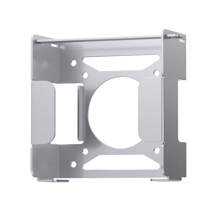 Fasgear Aluminiummetall VESA Halterung für Mac-mini M4 Pro/2024,Halterung Unter Schreibtisch/Wandhal