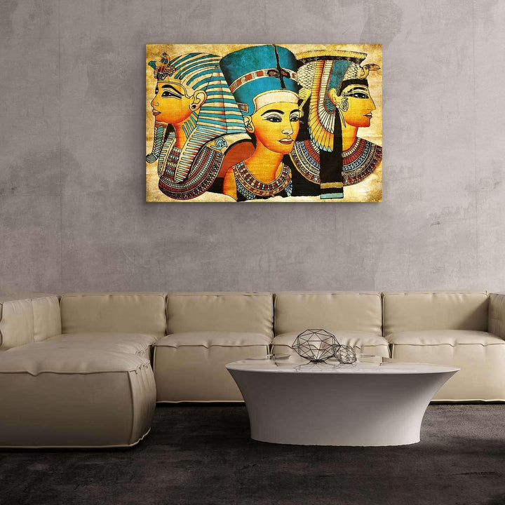 Startonight Bilder Ägyptische Götter, Leinwandbilder Moderne Kunst, Abstrakte Wanddeko Kunstdrucke,