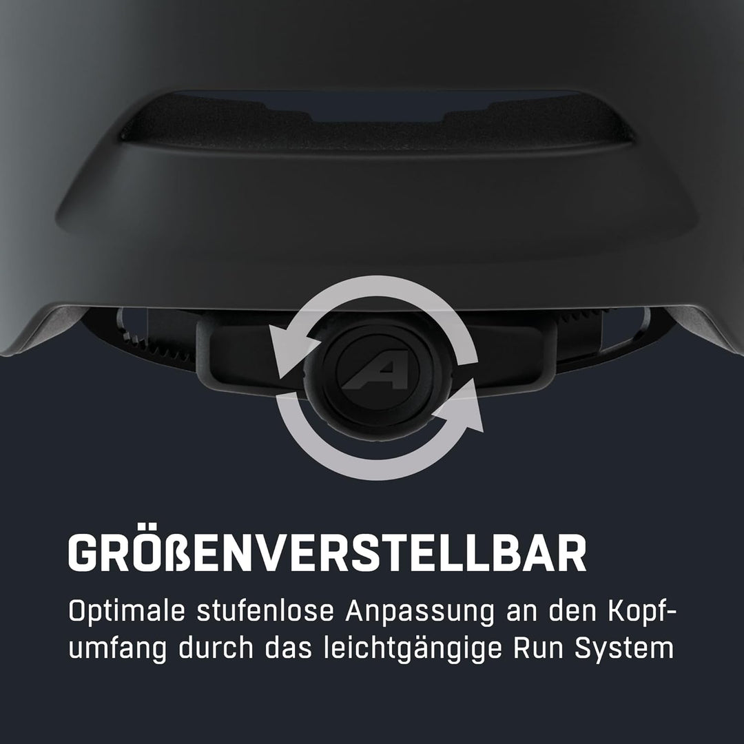 ALPINA SOHO - Extrem Robuster, Leichter & Individuell Anpassbarer Urban Fahrradhelm Für Erwachsene b