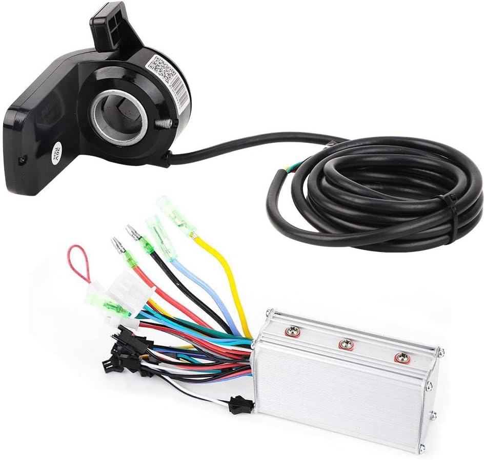 MAGT Bürstenloser Controller, 36V 350W Wasserdichtes LCD Display Elektrofahrrad Roller Brushless Mot