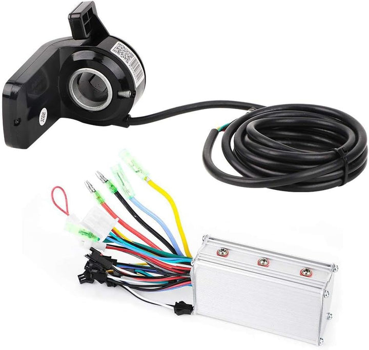 MAGT Bürstenloser Controller, 36V 350W Wasserdichtes LCD Display Elektrofahrrad Roller Brushless Mot