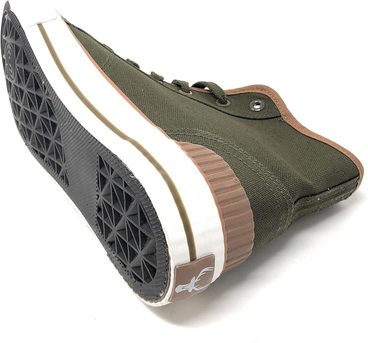 RUNERO Trachtensneaker High Top Trachten Sneaker Freizeitschuhe Trachtenschuhe Damen Herren Unisex 3