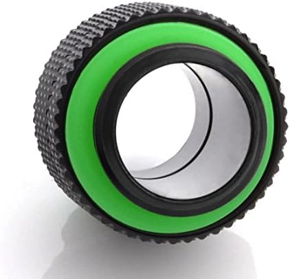 BitsPower Adapter gerade G1/4 Pouces AG auf G1/4 Pouces AG - drehbar, Schwarz