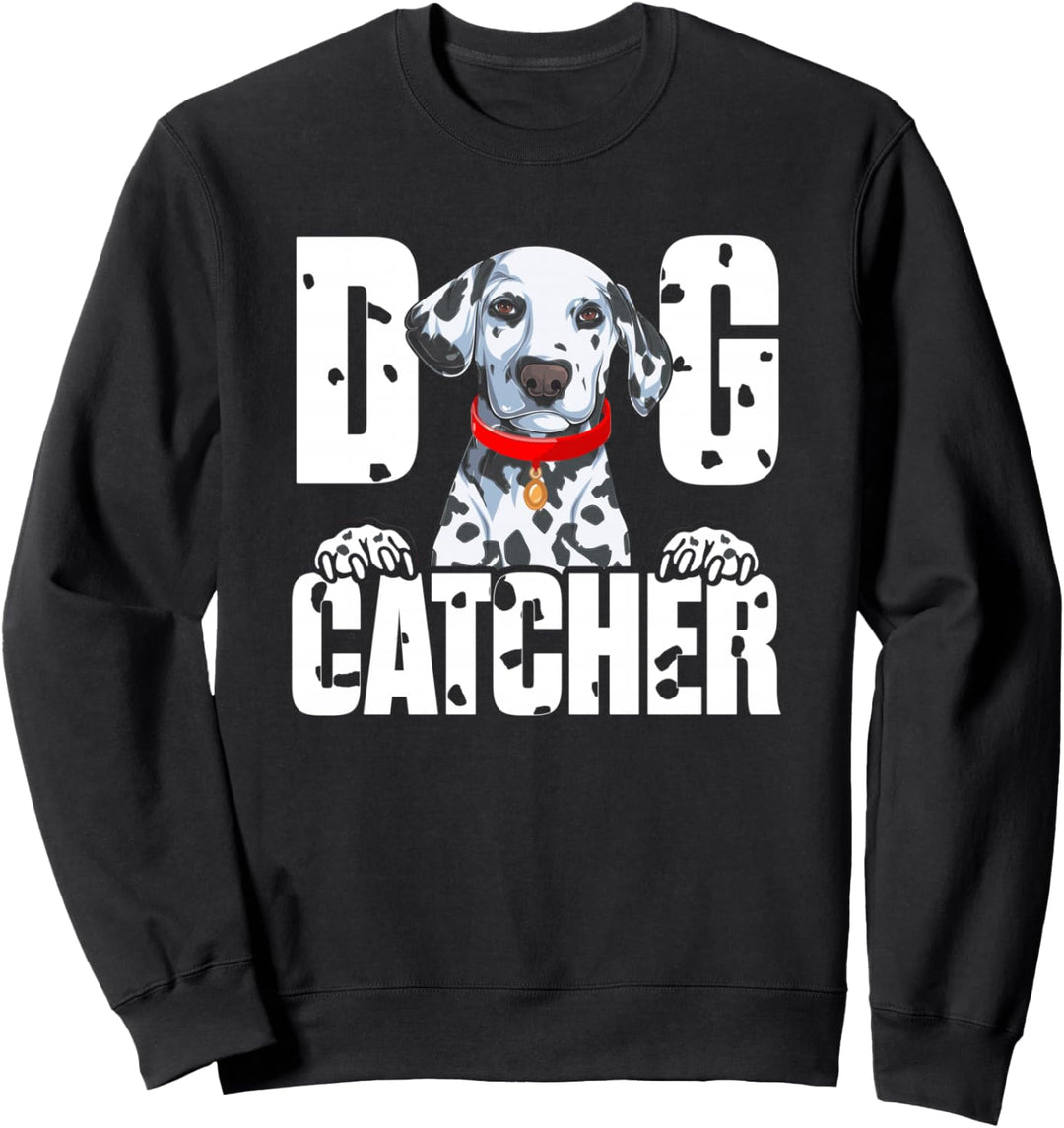 Weiches Hunde-Fänger-Kostüm, Dalmatiner, einfaches Familien-Kostüm Sweatshirt