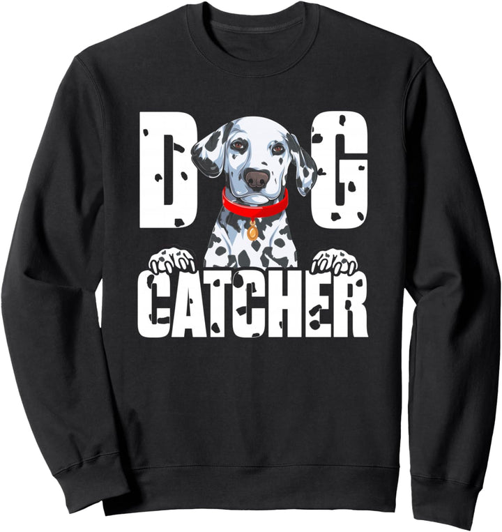 Weiches Hunde-Fänger-Kostüm, Dalmatiner, einfaches Familien-Kostüm Sweatshirt