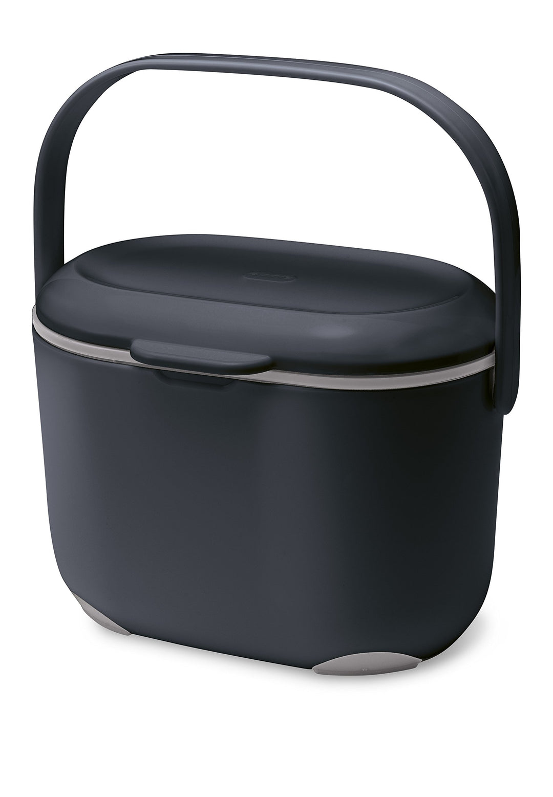Addis Komposteimer für die Küche, 2,5 l, schwarz / grau, 2.5L, Schwarz / Grau