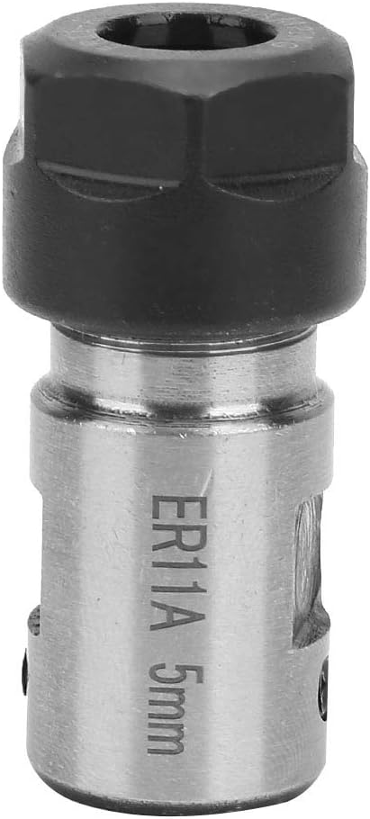 7PCS Federspannzangensatz 5mm Motorwellenhalter Verlängerungsstange mit Selbstlösendem Fräsmaschine