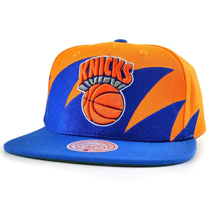 Mitchell & Ness Snapback Cap NBA Sharktooth New York Knicks orange/royal