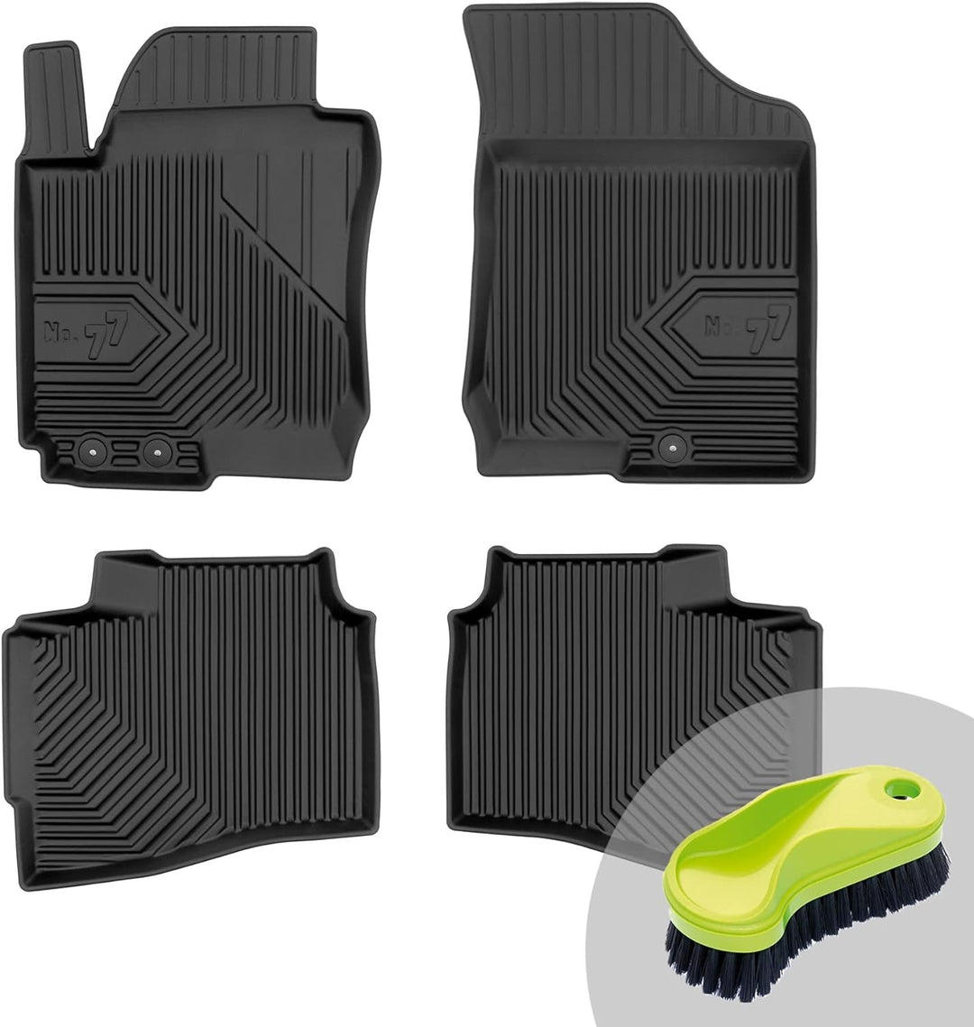 FROGUM No.77 Gummimatten Ganzjahresset von Auto Fussmatten Autofussmatten für Hyundai i30 I 2007-201