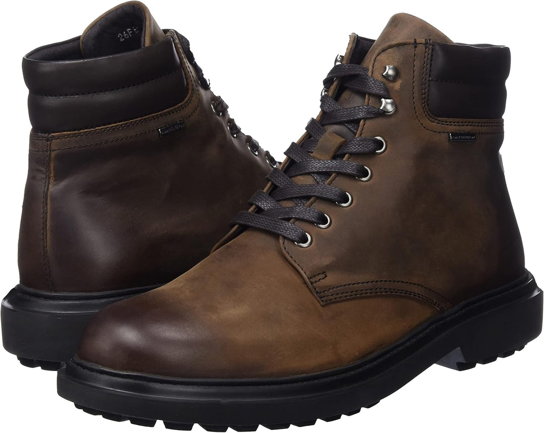Geox Jungen U Faloria B ABX C Stiefeletten 39 EU Kaffee, 39 EU Kaffee