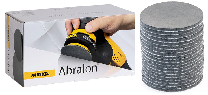 Mirka Abralon J3 Schleifpad Polierpad 77mm 500 Körnung, 20/Pack, zum Schleifen und Polieren von Lack