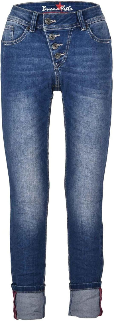 Buena Vista Malibu 7/8 Wanderlust Blue 2301 B5122 300.9423 - Stretch Denim XS Fernweh Blau, XS Fernw