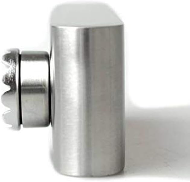 ZACK Stainless Steel ATORE JABONERA MAGNÉTICA, Ceramic, Silberfarben metallisch, 1.58" x 1.38" x 3.3