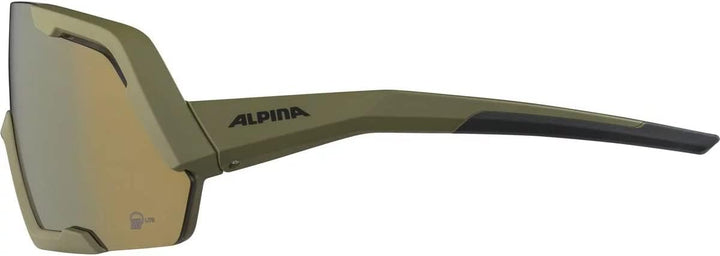 ALPINA Unisex Sport- & Fahrradbrille Sportbrille (1er Pack) Einheitsgrösse olive matt, Einheitsgröss