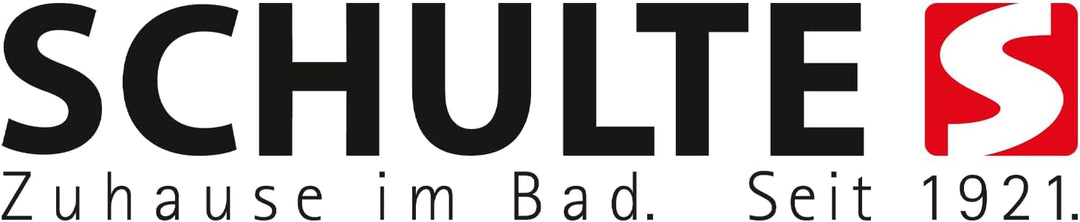 Schulte Duschsystem mit Sicherheits-Thermostat, Kopfbrause rund, Chrom, Korpus aus Messing, Duschmas