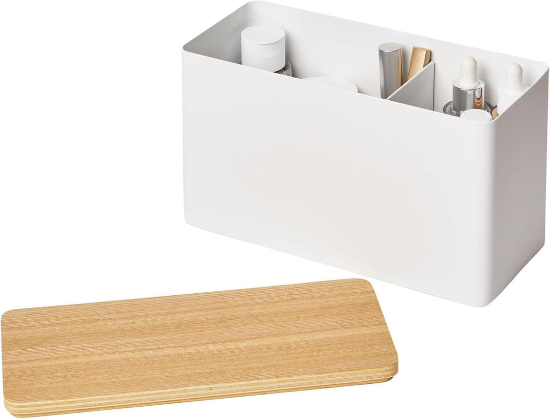 Sanitary storage box - Rin - natural Weiss, Weiss