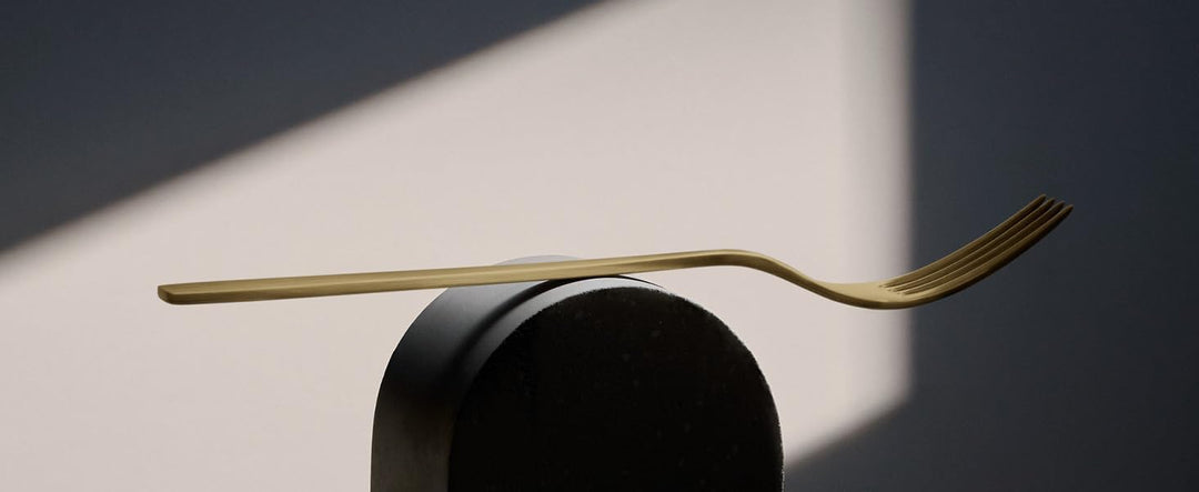 WMF Boston Gold Besteckset, 24-teilig, 6 Speisen, Cromargan-Edelstahl, poliert, spülmaschinengeeigne