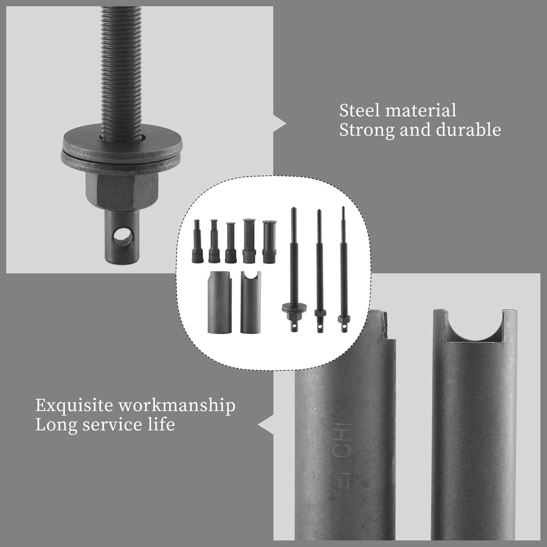 Pvczool 1 SäTze Motorrad Innen Lager Abzieher Werkzeug Entferner Kit 9Mm 23Mm Durchmesser
