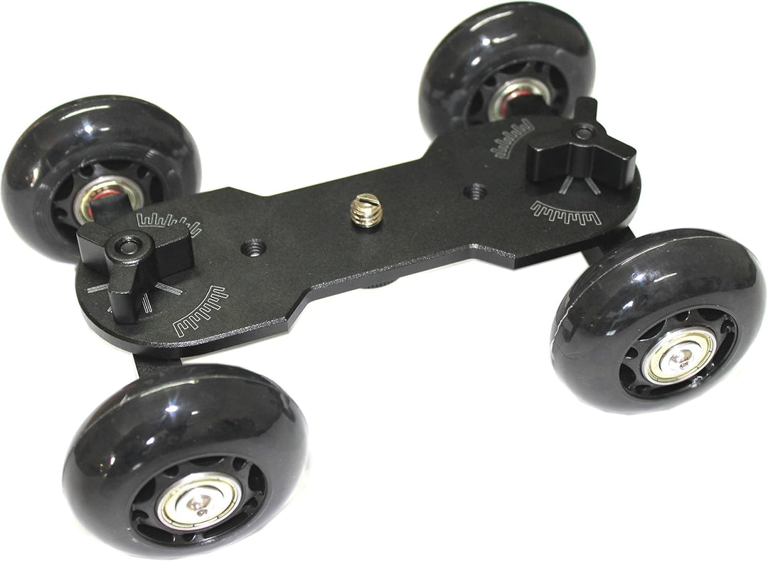 DYNASUN CAR20 Professionelle Kamerawagen Skater Dolly Cinema Stativ für Actioncameras Kamerafahrt Fo