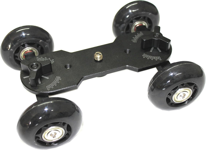 DYNASUN CAR20 Professionelle Kamerawagen Skater Dolly Cinema Stativ für Actioncameras Kamerafahrt Fo