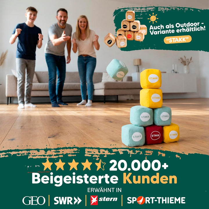 Das Neue Outdoor-Wurfspiel für Kinder & Erwachsene | Boccia-Boule mit modernem Twist | spannendes Ga