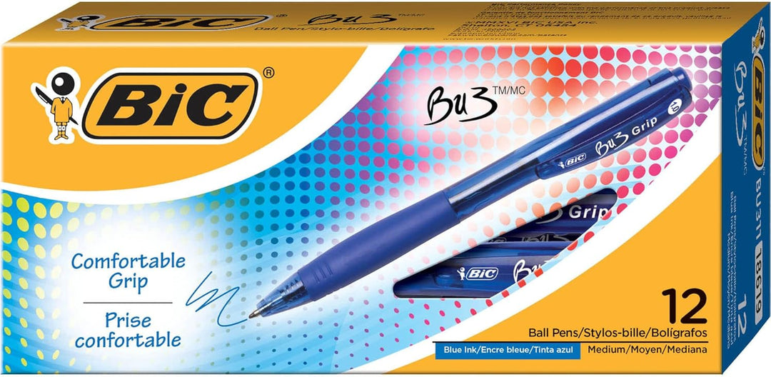 BIC Druckkugelschreiber (BU311BE), Blau