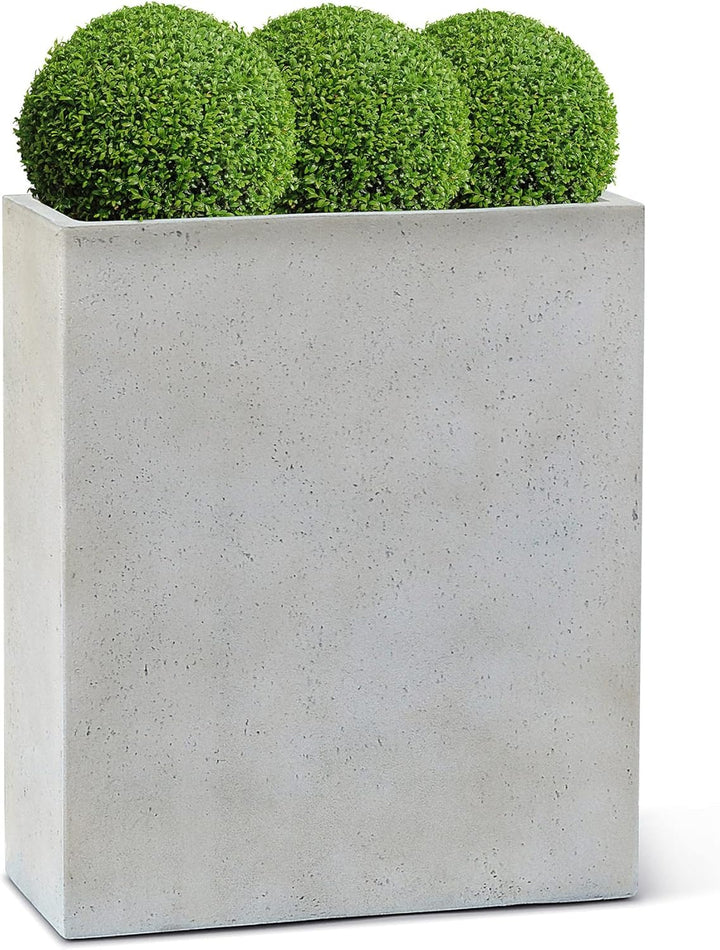 ESCHBACH® Pflanzkübel HIGH Box 60 Creme Weiss Raumteiler * 60 x 24 x 74 cm * 10 Jahre Garantie 60x24