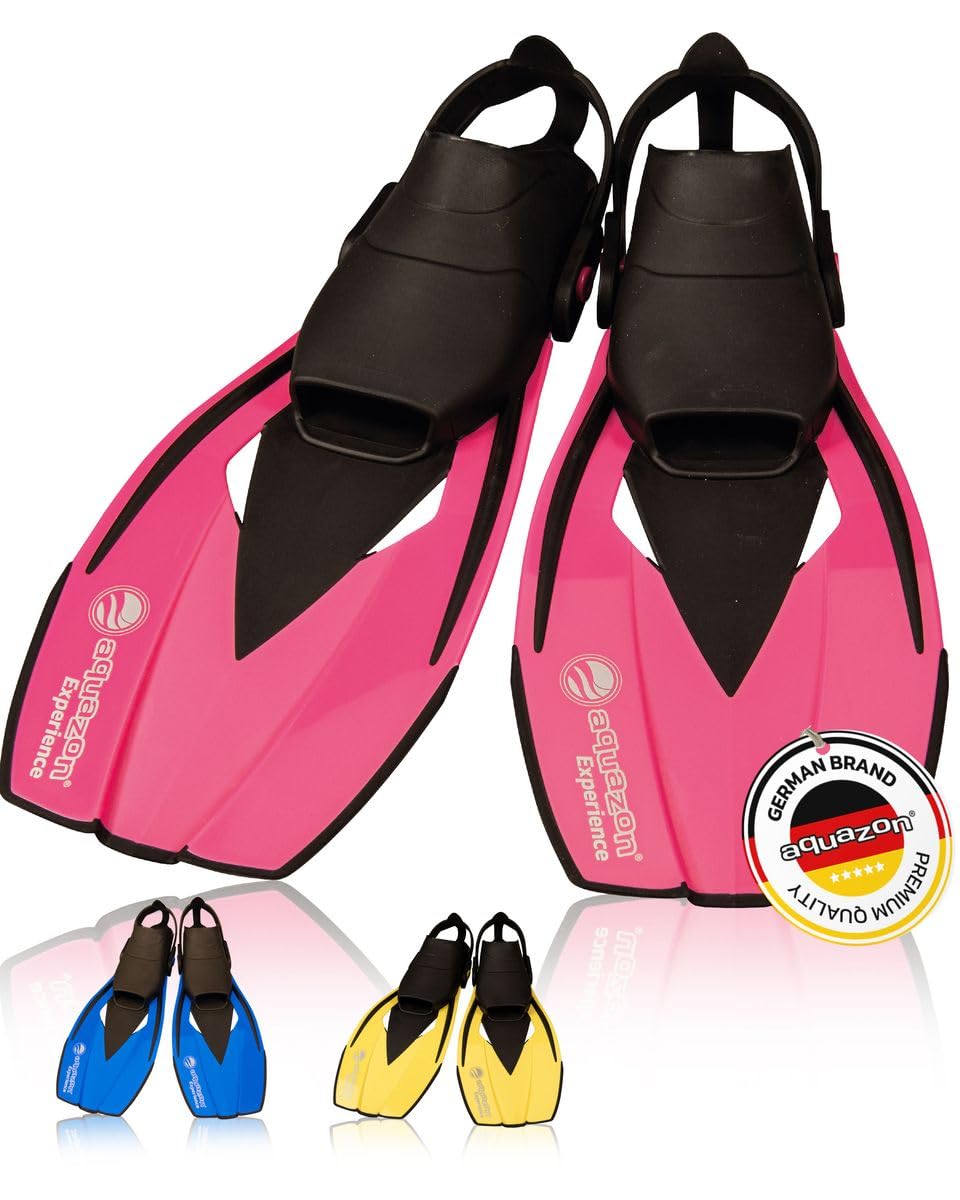 AQUAZON Flossen Experience, verstellbare Flossen, Schnorchelflossen, Taucherflossen, Schwimmflossen