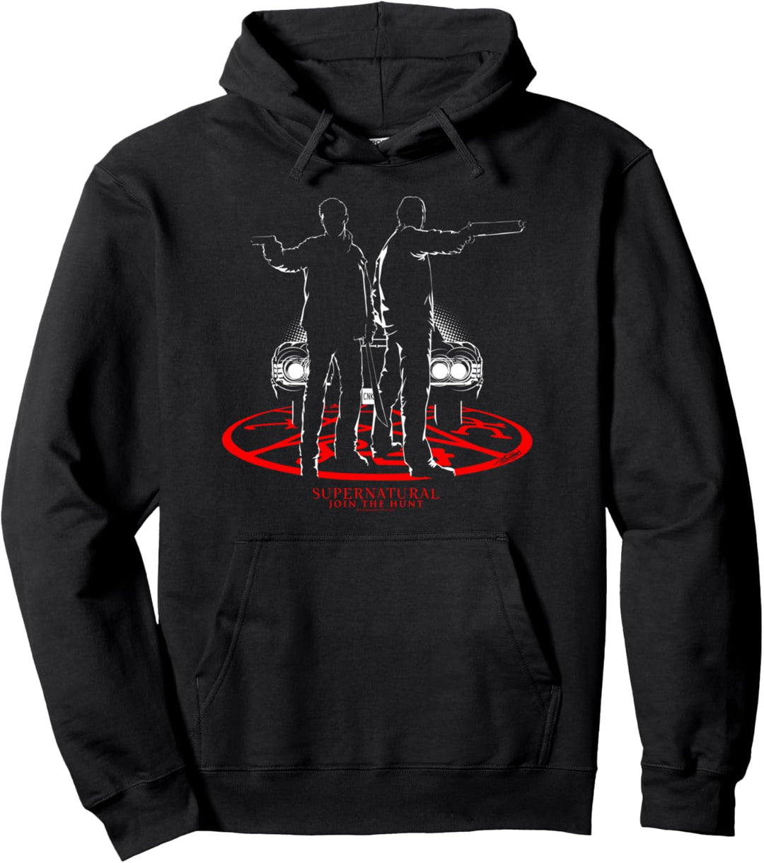Supernatural Silhouettes Pullover Hoodie