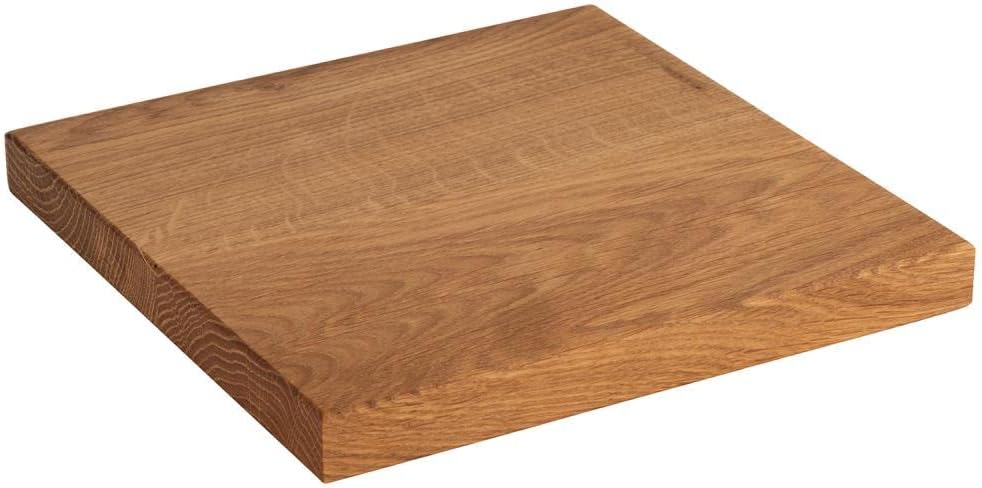 APS 33302 Buffetbrett Perfecto SMALL, Eichenholz, 20 x 20 cm, Höhe 2 cm, passender Buffetständer 330