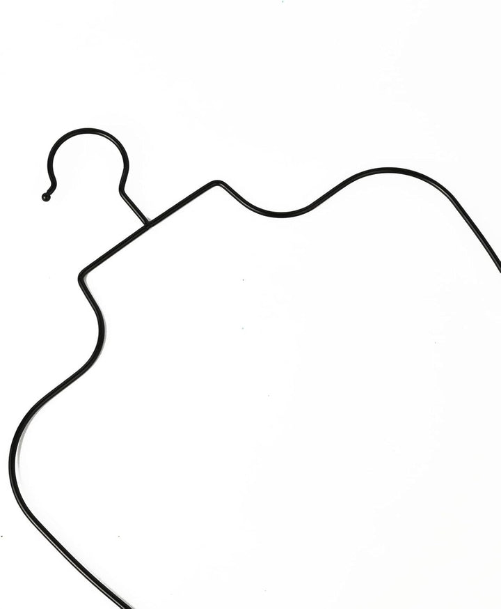 Bikini Badeanzug Aufhänger Draht Körperform Display Unterwäsche hänger 10 PCS (Schwarz), Schwarz