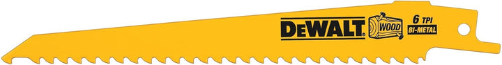 DEWALT DT2359-QZ Cobalt CO-Säbelsägeblatt 152 Holz mit Nägeln, PVC (5 St.)