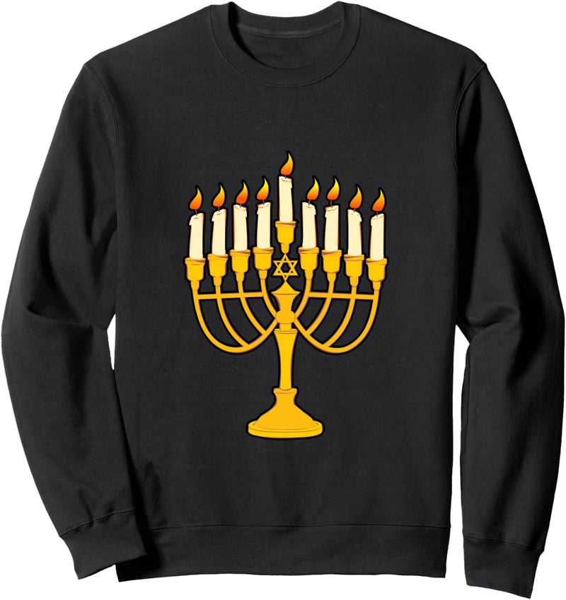 Menora Hanukkah Celebration Sweatshirt