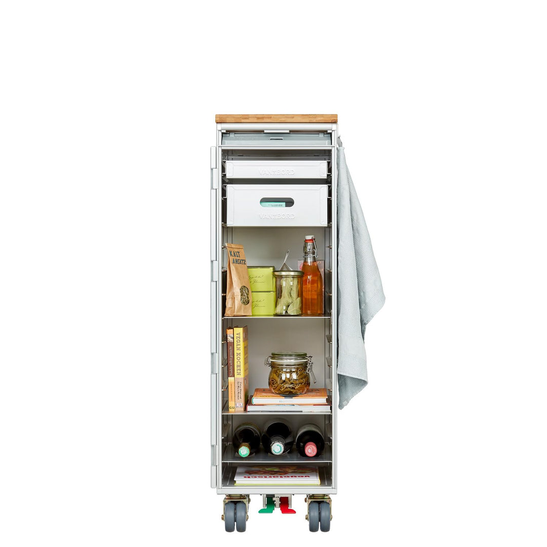 Ausstattungspaket für Flugzeugtrolleys und Airline Trolleys, Küche & Grillen, Atlas-Norm Aluminium A