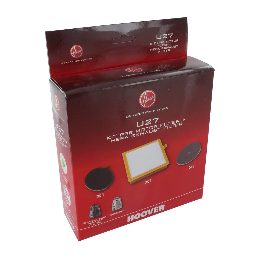 Hoover Hepa-Filter-Set U27 für Dust Manager/Sensory Bodenstaubsauger