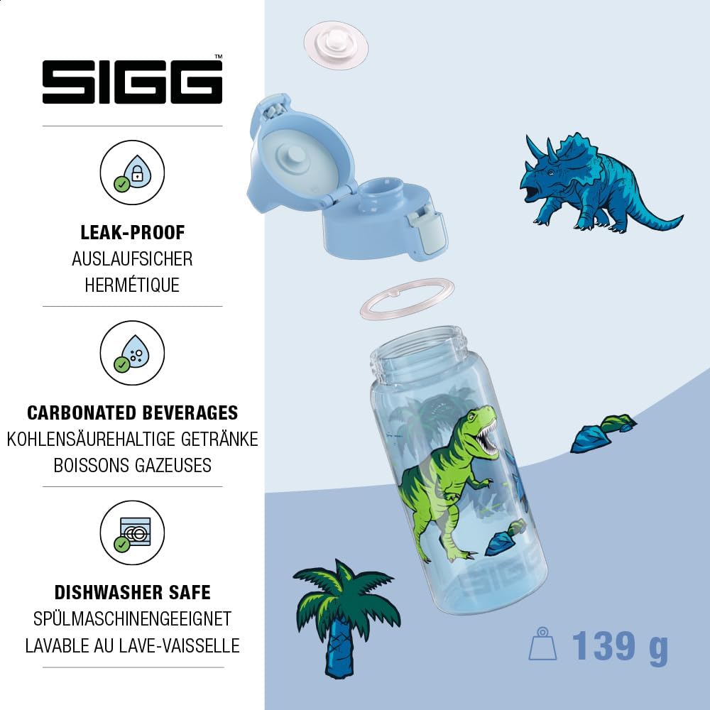 Sigg - Trinkflasche Kinder - Viva One - Made in Germany - Für Kohlensäurehaltige Getränke Geeignet -