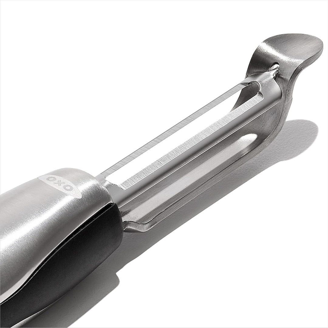 OXO Steel Drehschäler aus Edelstahl Aus Edelstahl Drehbarer Schäler, Aus Edelstahl Drehbarer Schäler