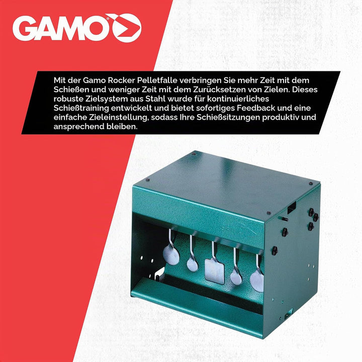 Gamo Herren 6212203 Pendel Zielscheibe, Schwarz, Einheitsgrösse