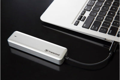 Transcend 480GB Highspeed JetDrive Thunderbolt PCIe™ Gen3 x4 Portable SSD Speichererweiterung für Ma