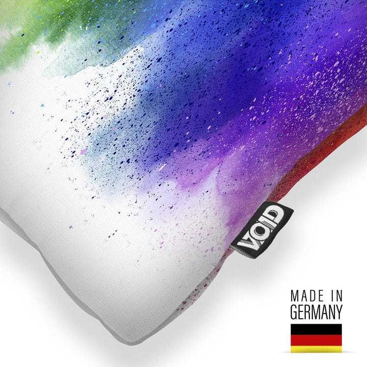 VOID Regenbogen Wasserfarben LGBTQ Kissenbezug Kissenhülle Polyester wasserfest Outdoor Indoor, Kiss