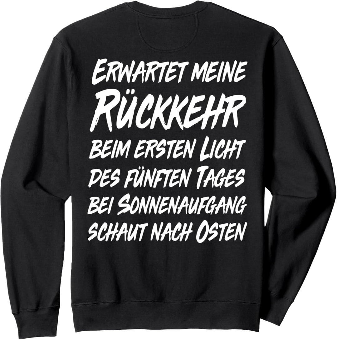 Gönndalf der blaue biertrinker saufen bier beer Sweatshirt