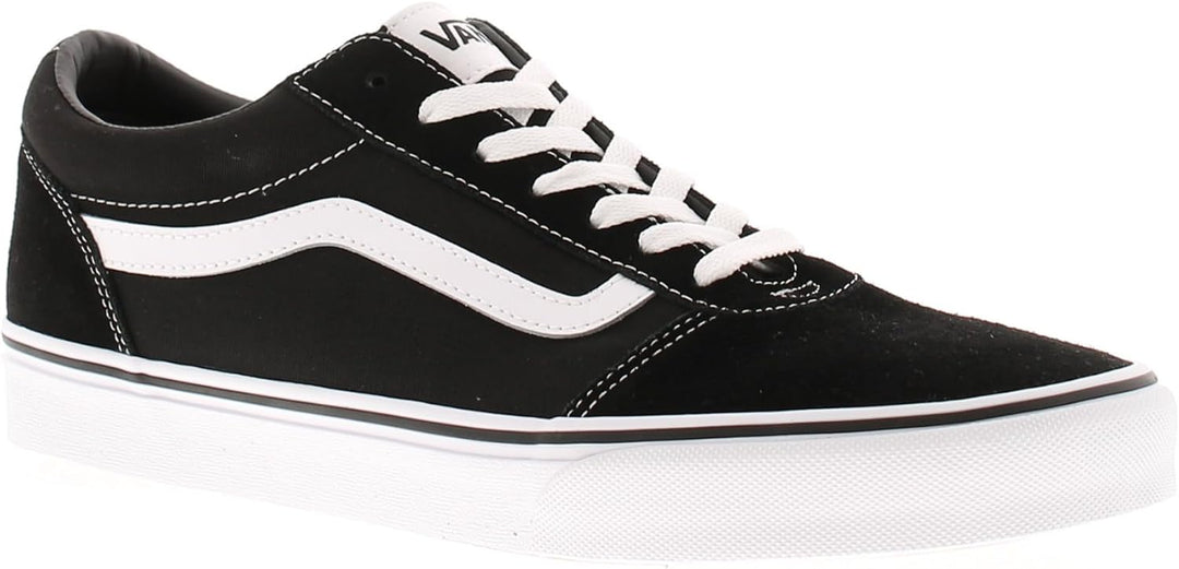 Vans Ward Herrenschuhe Schnürschuhe Rot Freizeit 40.5 EU Black And White, 40.5 EU Black And White