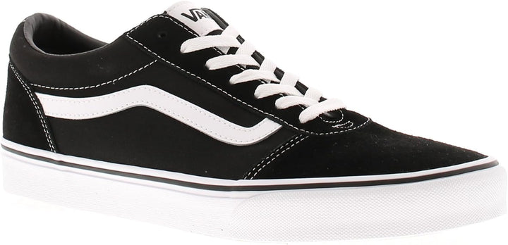 Vans Ward Herrenschuhe Schnürschuhe Rot Freizeit 40.5 EU Black And White, 40.5 EU Black And White